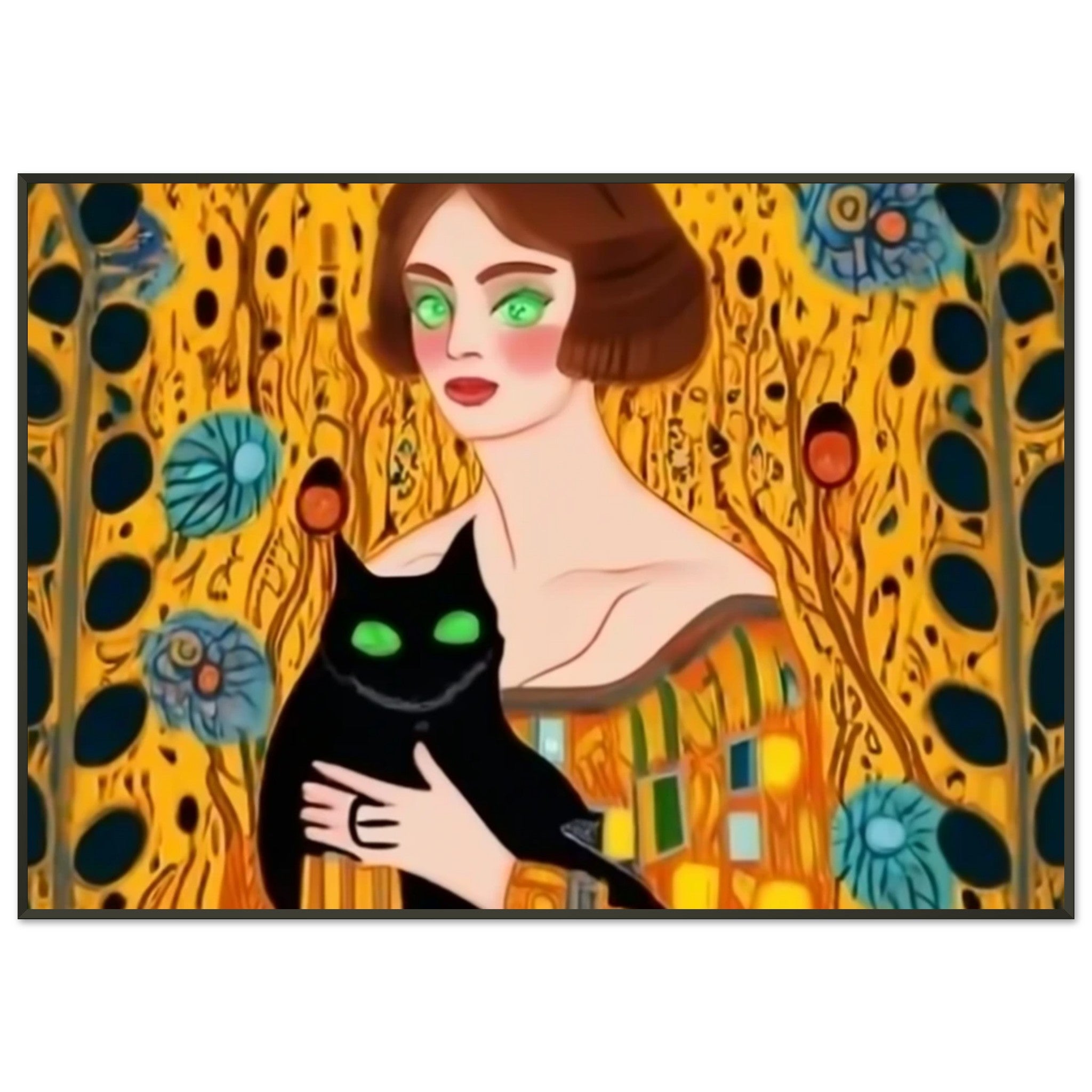 Classic Matte Paper Metal Framed Poster