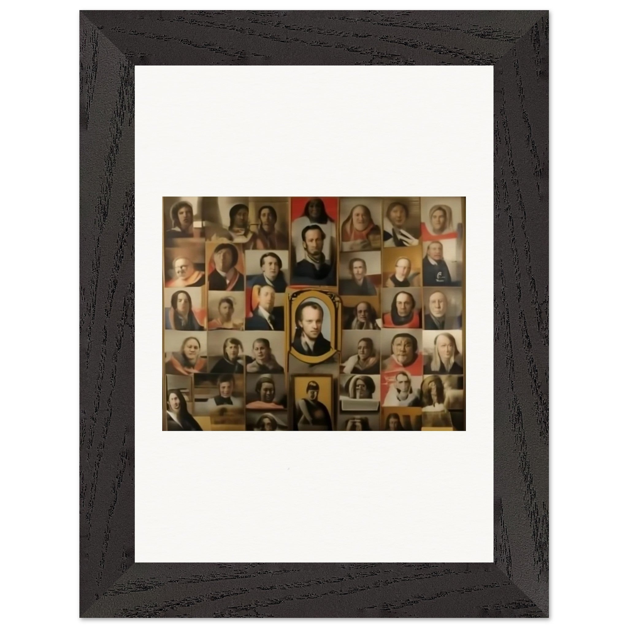 Fine Art Poster 13x18 cm / 5x7″ - Premium Wooden Framed Poster With Museum-Quality Matte Paper