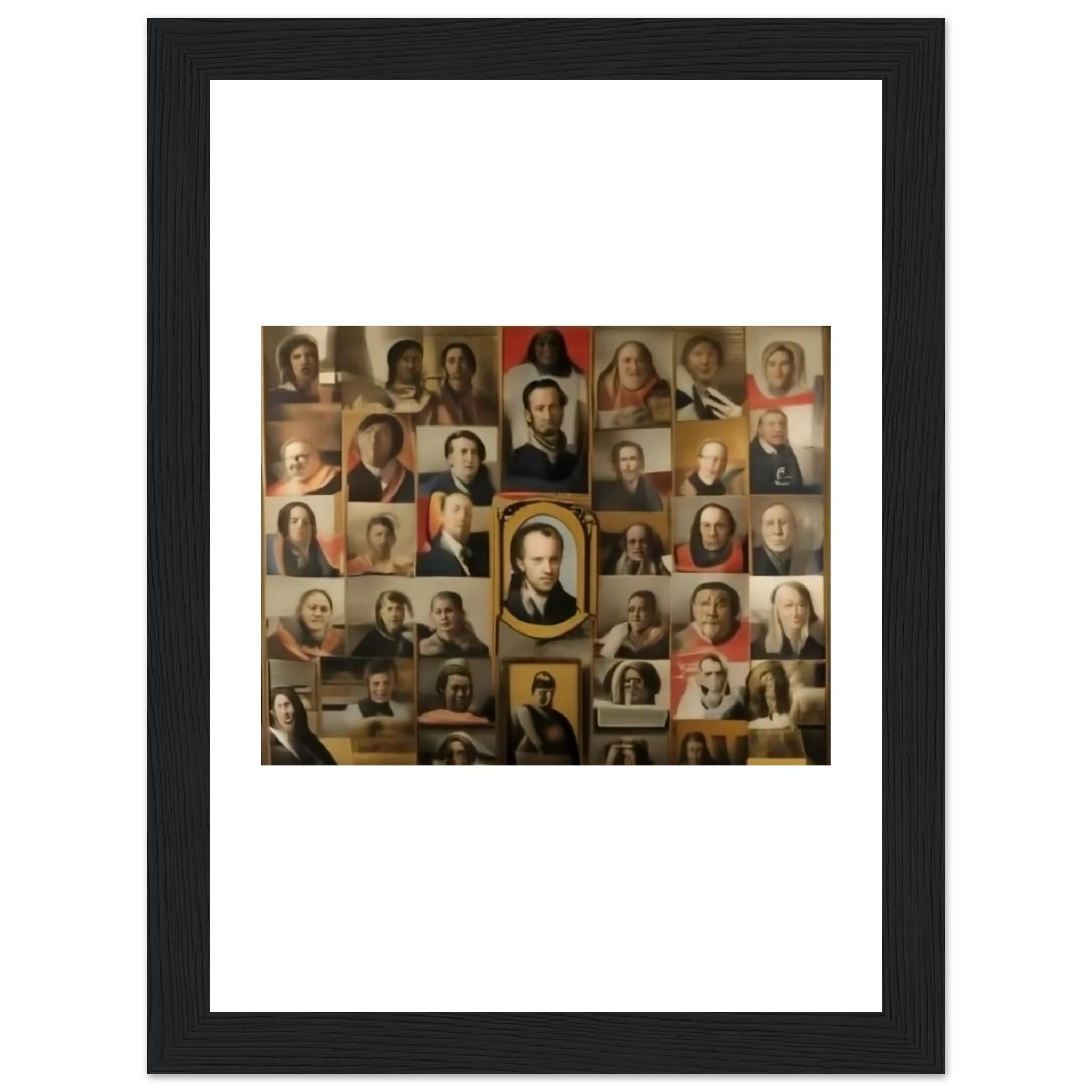 Fine Art Poster 13x18 cm / 5x7″ - Classic Matte Paper Wooden Framed Poster