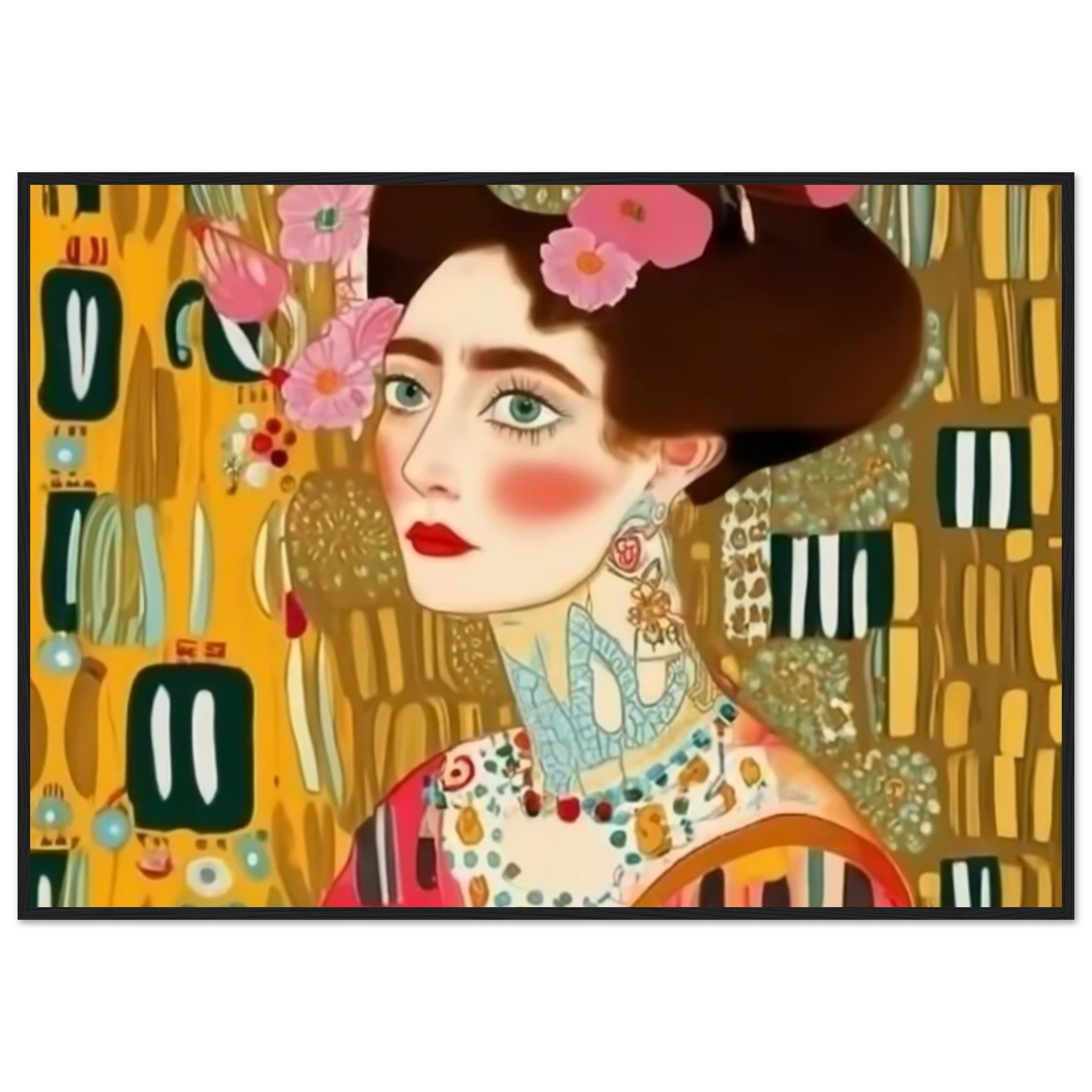 Classic Matte Paper Wooden Framed Poster