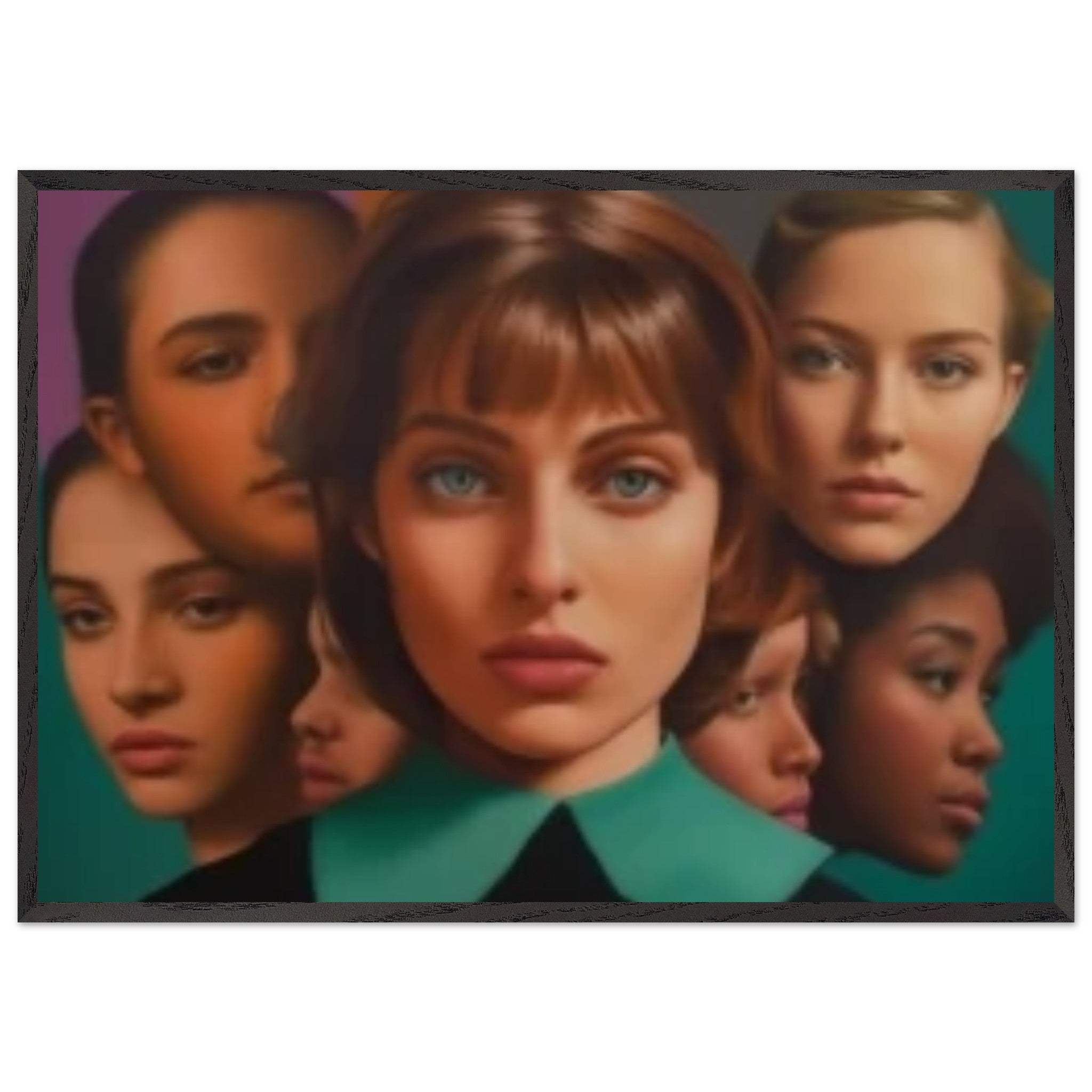 Premium Wooden Framed Poster With Premium Matte Paper
