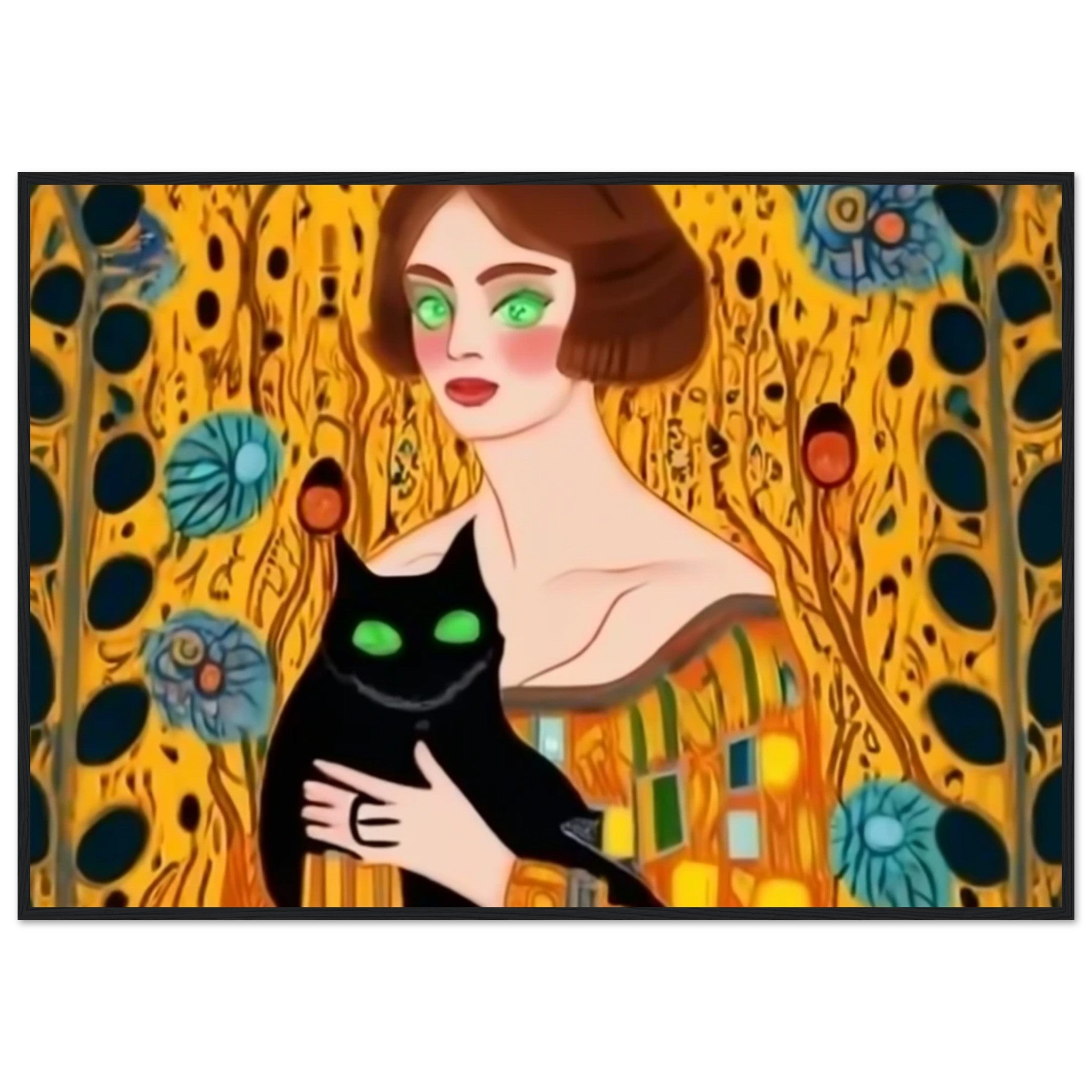 Classic Matte Paper Wooden Framed Poster