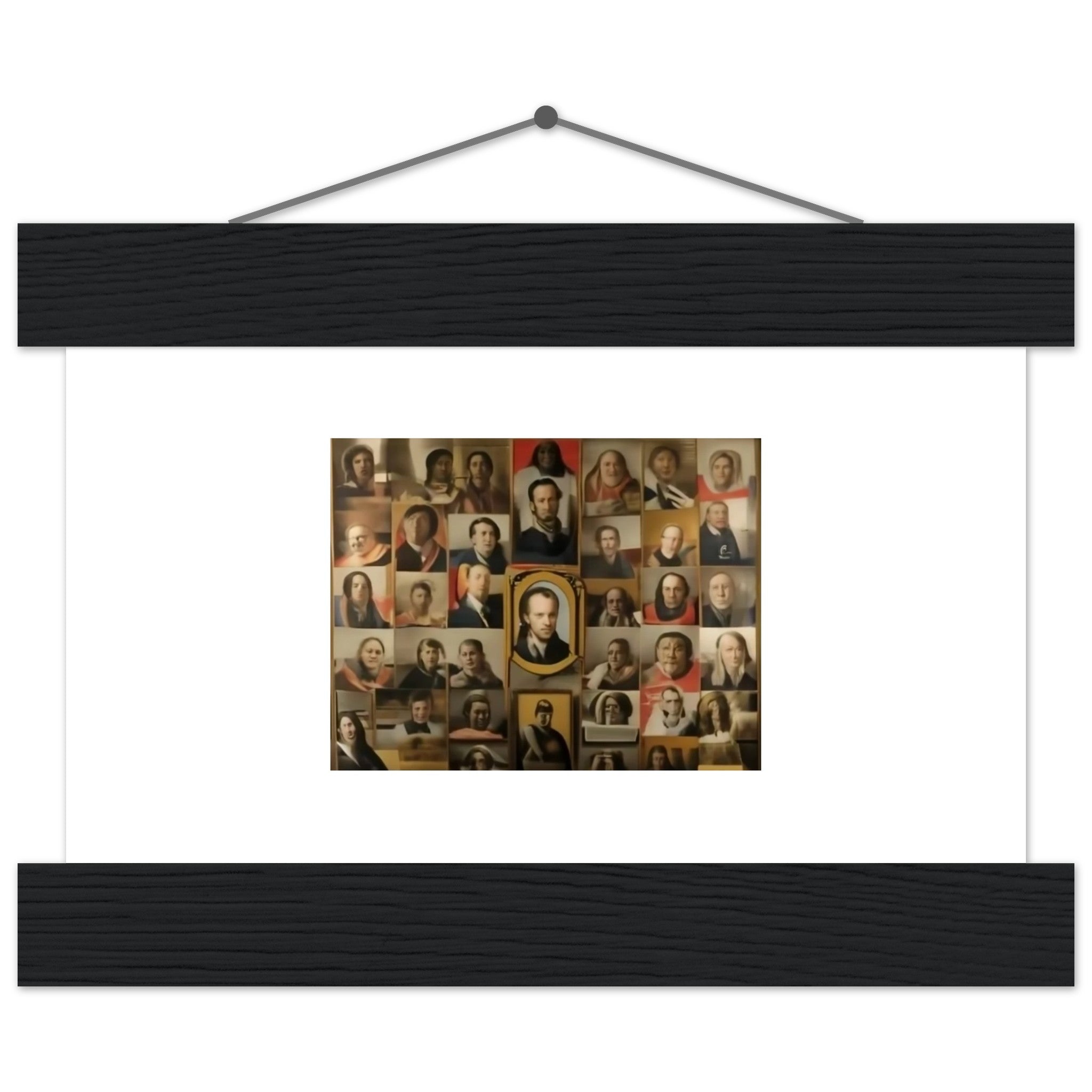 Fine Art Poster 13x18 cm / 5x7″ - Classic Matte Paper Poster with Hanger