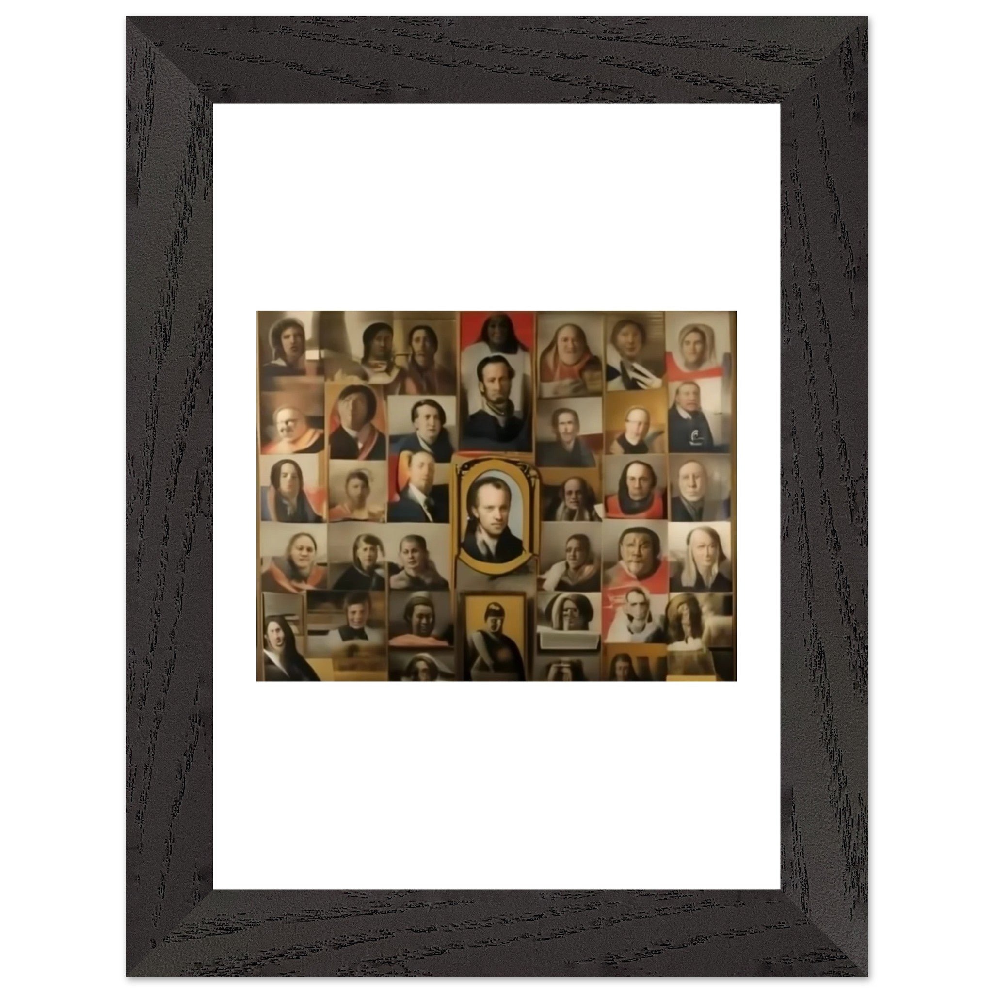 Fine Art Poster 13x18 cm / 5x7″ - Premium Wooden Framed Poster With Premium Semi-Glossy Paper